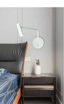 GobekUsa 6W Modern LED Wall Lamp with Reading Light for Home and Hotel