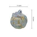 GobekUsa Gradient Glass Pumpkin Decorative Figurine for Home Decoration