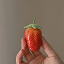 GobekUsa Fruit Sculpture Tea Caddy Home Decor Ornament Strawberries Persimmon Decoration