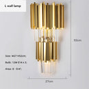 GobekUsa Gold Crystal LED Pendant Lights for Dining Room - Stunning Indoor Suspension Fixtures