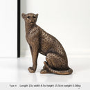 GobekUsa Leopard Statue Decoration - Modern Home Office Decor-Gifts