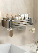 GobekUsa Corner Shelf Organizer - Bathroom & Kitchen Storage Solution
