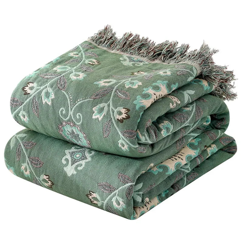 GobekUsa Japanese Cotton Blanket - Soft Multi-Functional Leisure Blanket & Sofa Throw, photo 4 of 11