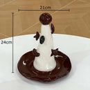 "GobekUsa Magician Hat Jewelry Display Stand Decorative Shelves Earrings Necklace Holder"