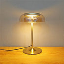 GobekUsa Elegant Mushroom Glass Bowl Table Lamp for Modern Nordic Living Spaces