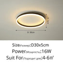 GobekUsa Circular LED Ceiling Lights for Home Decor and Indoor Lighting