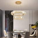 GobekUsa Crystal Chandelier: Modern Home & Dining Room Pendant Lighting