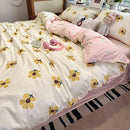 GobekUsa Boho Cotton Printed Bedding Set | Super Soft Bed Sets for Single Double Size