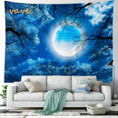 GobekUsa Forest Tree Landscape Tapestry Wall Hanging for Aesthetic Room Decor