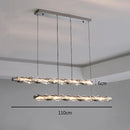 GobekUsa Crystal Chandelier for Luxury Living Spaces ★ Modern Duplex Ring Light Fixtures