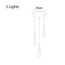 GobekUsa Crystal Drop Chandelier: Elegant Lighting for Home Decor, Living Room, Dining Room, Lobby