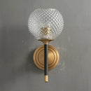 GobekUsa Copper Wooden Frame Wall Light with Hemp Rope - Creative Living Room Decor