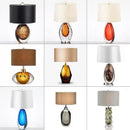 GobekUsa Glaze Table Lamp - Nordic Modern Design for Living Room, Bedroom, Hotel