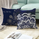 GobekUsa Geometric Square Pillowcase Ethnic Retro Sofa Pillow Cover 45x45cm Home Decor
