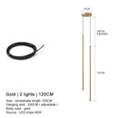GobekUsa Black LED Chandelier Pendant Lights for Dining Room and Bedroom