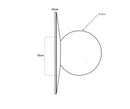 GobekUsa Circular Wall Lamp: Nordic Designer Sconces for Stylish Home Decor