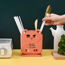 GobekUsa Cutlery Organizer Stand for Kitchen Storage and Drainage