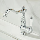 GobekUsa Gold Basin Faucet Single Handle Bathroom Sink Tap Hot Cold Mixer Tap