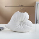 GobekUsa Fluffy Heart Vase: Ceramic Handicraft Home Decor Accessory