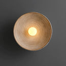 GobekUsa Japanese Wall Lamp Retro Bedroom Bedside Light Wabi Sabi Art Decor