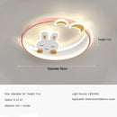 GobekUsa Kids LED Chandelier: Children's Bedroom Ceiling Lamp for Study and Attic Lighting