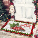 GobekUsa Christmas Snowman Non-slip Floor Mat