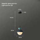 GobekUsa Glass Ball Pendant Lamp: Modern Nordic Light Fixture for Home Decor, Kitchen, Dining, Bedroom