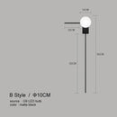 GobekUsa Glass Ball Wall Lights for Modern Home Decor and Artistic Lighting