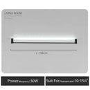 GobekUsa Black Bar Linear Wall Light for Living and Dining Room Lighting