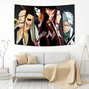 GobekUsa Bleach Japan Anime Tapestry Wall Decoration Witchcraft Hippie Wall Hanging
