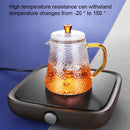 GobekUsa Borosilicate Glass Teapot with Infuser for Puer Tea and Boiling Water