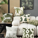 GobekUsa Embroidered Patchwork Cushion Cover 45*45 for Elegant Living Room Decor