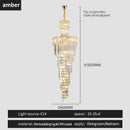 GobekUsa Crystal Chandelier | French Simple Design for Dining Room, Living Room, and Master Bedroom