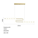 GobekUsa LED Chandelier Necklace Lighting for Dinning Room
