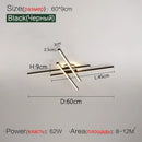 2023 GobekUsa Nordic LED Ceiling Chandelier for Living, Dining, and Bedroom