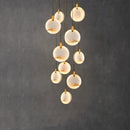 GobekUsa LED Marble Gold Chandelier for Living Room, 2025 Trend Lustre Lighting
