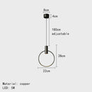 GobekUsa Brass Ring Chandeliers: Dimmable Lighting Fixtures for Bedroom, Restaurant, Kitchen