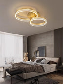 GobekUsa Acrylic Round Ring Ceiling Light LED Chandelier Modern Minimalism for Living Room and Kitchen