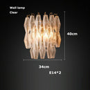 GobekUsa Glass Art LED Chandelier for Living Room