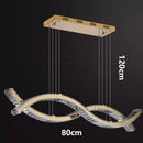 GobekUsa Crystal Chandelier Pendant Light for Living and Dining Room Luxurious Ceiling Lighting
