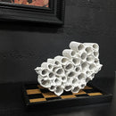 GobekUsa Abstract Honeycomb Mesh Conduit Handicraft Figurines for Stylish Home Decor