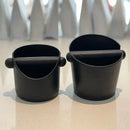 GobekUsa Espresso Knock Box with Removable Bar and Non Slip Base