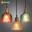 GobekUsa Glass Pendant Lights with E27 Holder for Dining Room, Bedroom, Bar, Café Décor
