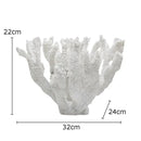 GobekUsa Coral Resin Statue Desk Decoration Modern Home Decor Ornaments
