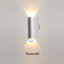 GobekUsa LED Wall Lamp for TV Background Up and Down Light in Bedrooms