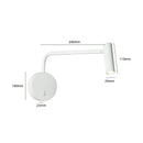 GobekUsa Enna LED Dimmable Floor Lamp in Gold/Black/White for Minimalist Home Decor