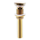 GobekUsa Gold Basin Faucet: Single Handle Bathroom Sink Tap & Brass Lavatory Mixer