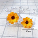 GobekUsa Mini Daisy Artificial Flowers for DIY Wedding Decor and Crafts