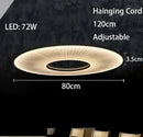 GobekUsa Donut LED Pendant Light - Modern Minimalist Round Lamp for Bedroom Decor