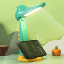 GobekUsa Cute Dinosaur LED Night Light for Kids USB Rechargeable Table Lamp